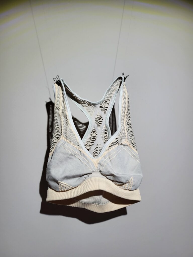 ARCHIVE SALE - Constructed Bra top Grey - Pink